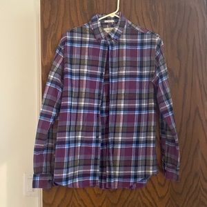 Hawker Rye Men’s Slim purple flannel